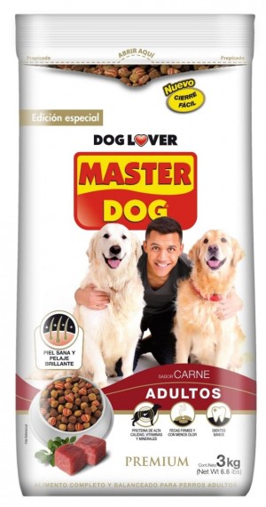 ALIMENTO P/PERRO MASTER DOG  ADULTO 18  KL.