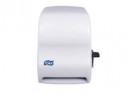 DISPENSADOR TOALLA C/PALANCA ELITE ACRILICO/BLANCO