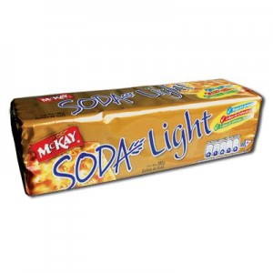 GALLETA SODA LIGHT 180 GR MC KAY